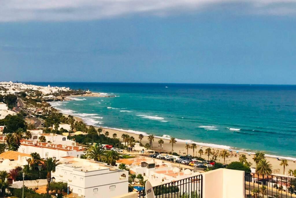 Penthouse With Large Terrace And Roof Solarium, With Amazing Sea Views Apartment Mojacar Luaran gambar