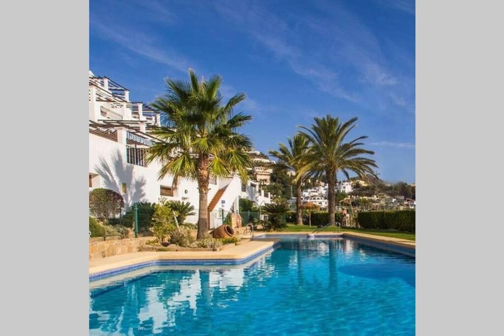 Penthouse With Large Terrace And Roof Solarium, With Amazing Sea Views Apartment Mojacar Luaran gambar